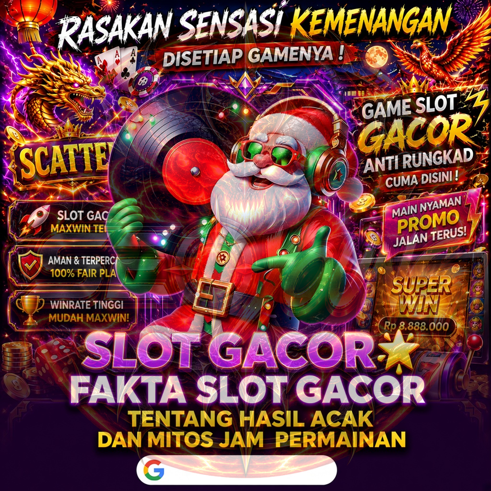 SLOT GACOR 🌟 Fakta Slot Gacor tentang Hasil Acak dan Mitos Jam Permainan
